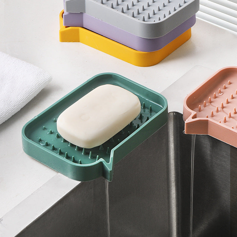 Silicone Draining Soap Tray