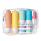 Travel Toiletry Bottle Set — 16 Pieces