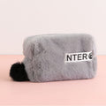 Plush Makeup Bag - Stylish Multi-functional Organizer