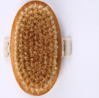 Bamboo Long Handle Exfoliating Bath Brush and Massager