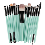 Makeup Brush Collection — 15 Pieces
