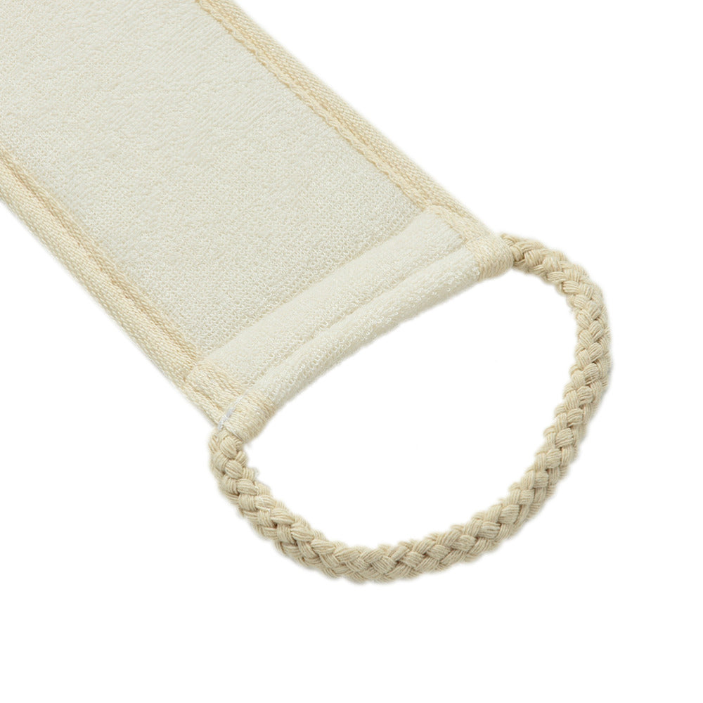 Loofah Back Scrubbing Strap