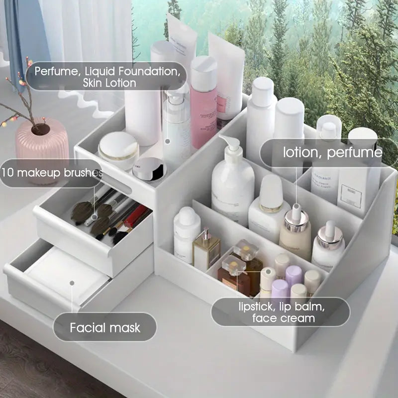 Desktop Beauty Drawer Organiser