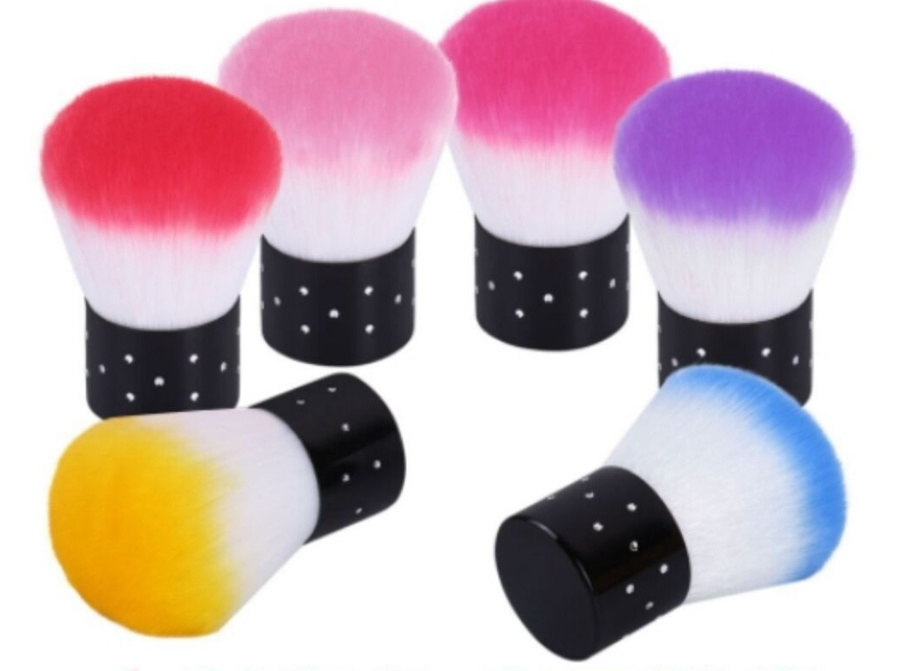 Compact Nail Dusting Brush