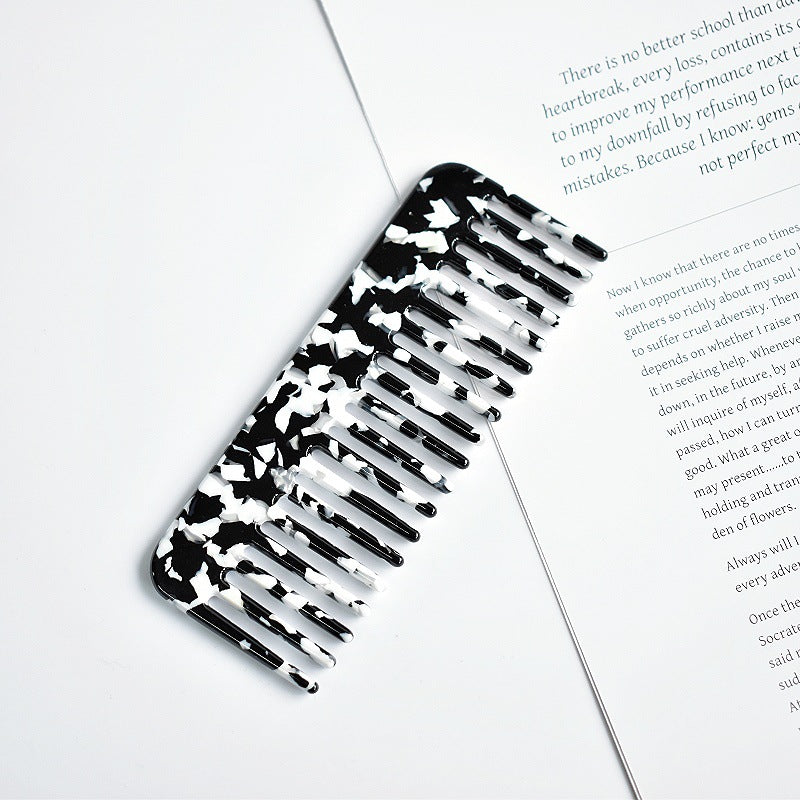 Marbled Acetate Pocket Comb