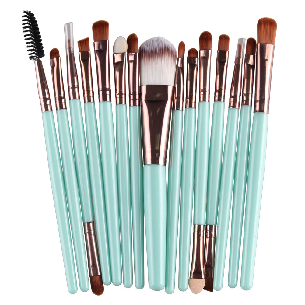 Makeup Brush Collection — 15 Pieces