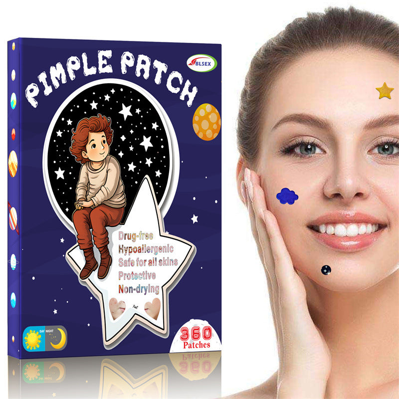 Star Hydrocolloid Pimple Patches — 360 Pack