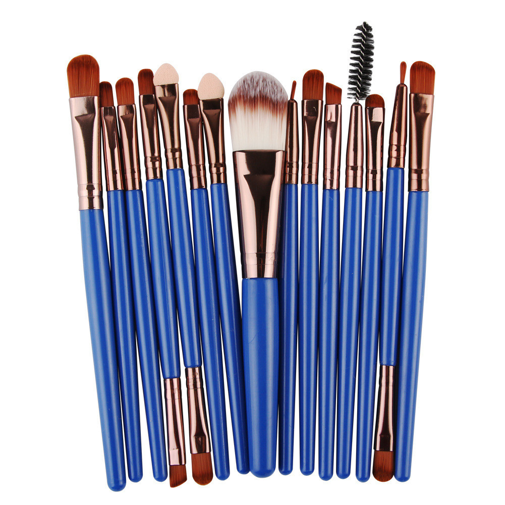 Makeup Brush Collection — 15 Pieces