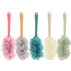 Long-Handle Mesh Shower Brush