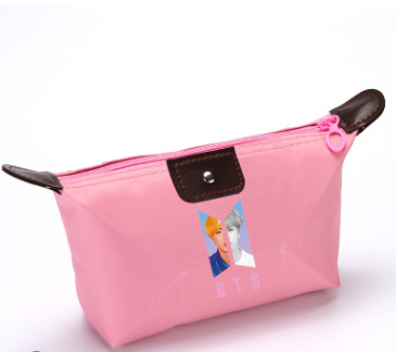 Colourful Zipped Makeup Pouch