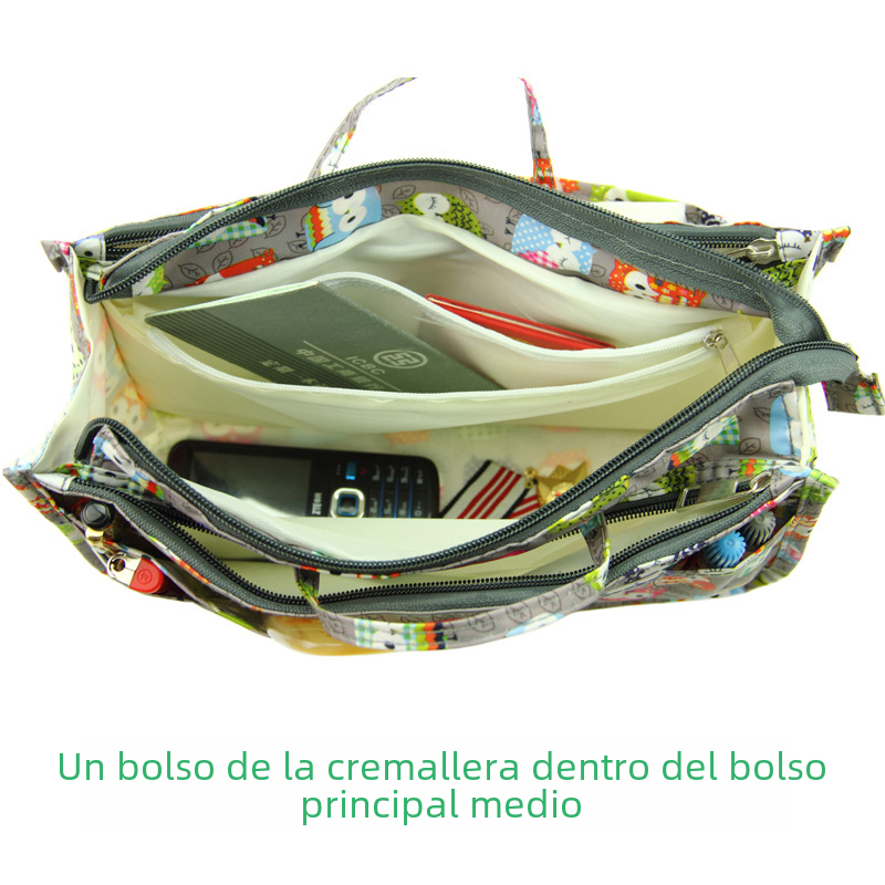 Waterproof Oxford Fabric Multifunctional Makeup Bag