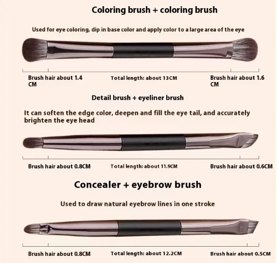 Pocket Makeup Brush & Mirror Set