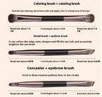 Pocket Makeup Brush & Mirror Set