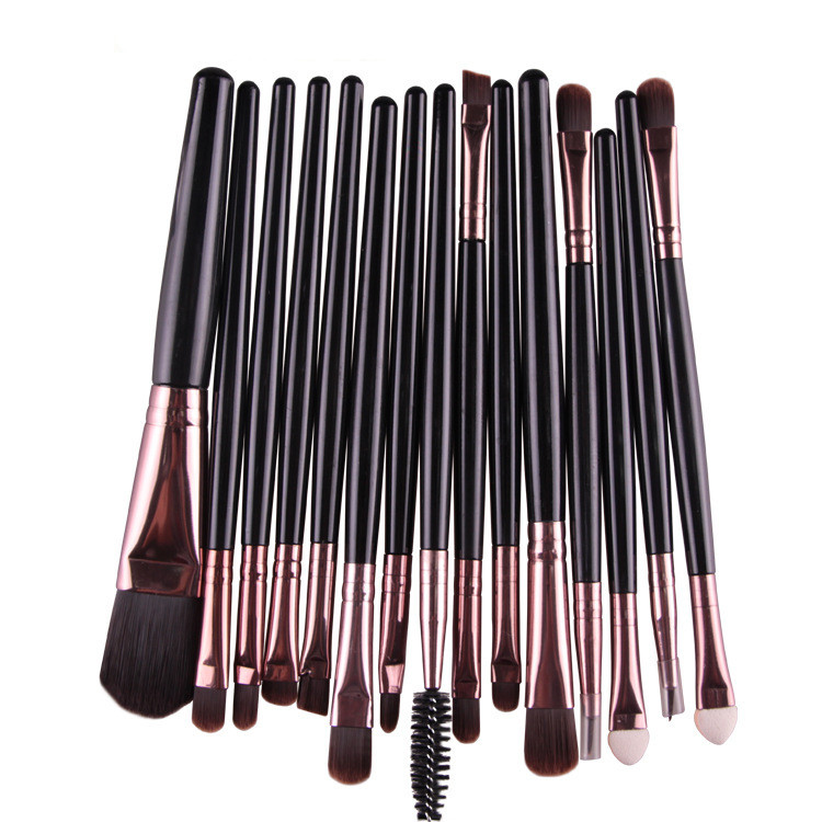 Makeup Brush Collection — 15 Pieces