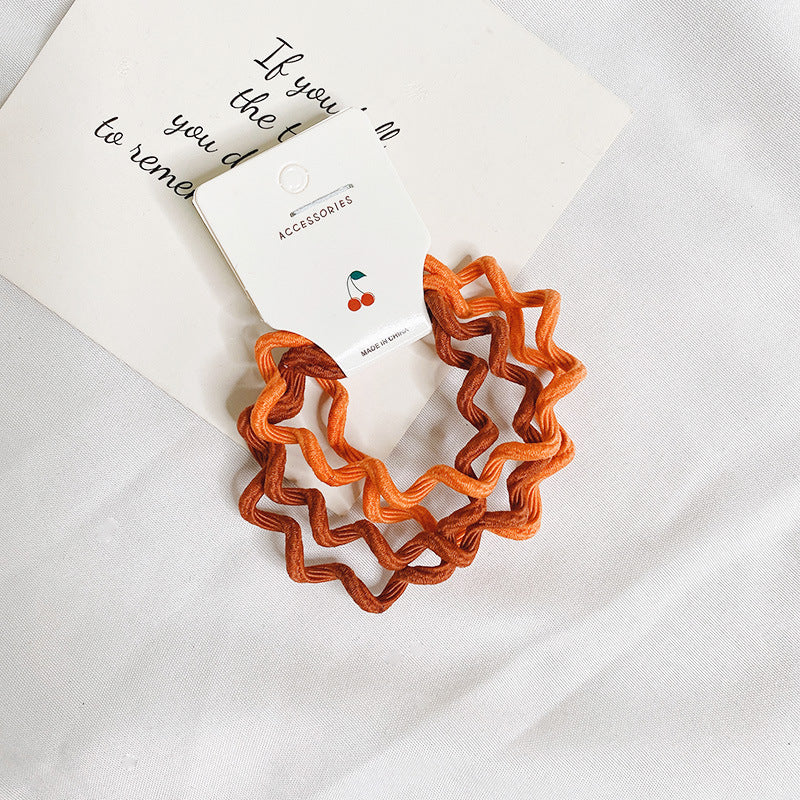 Candy Gradient Wave Hair Ties - Basic Hair Accessories