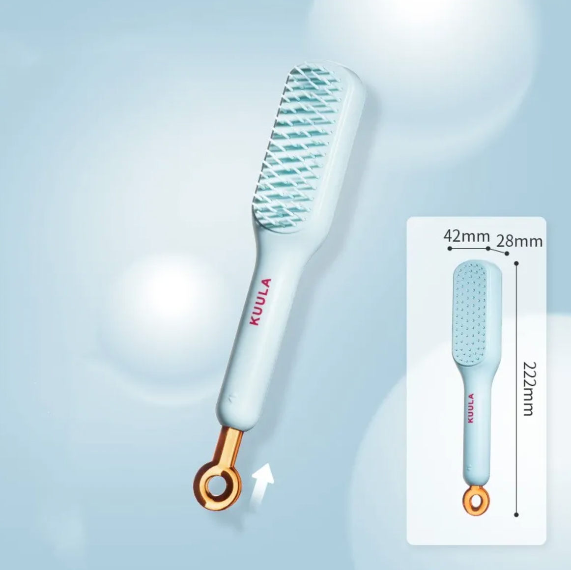 Retractable Travel Hair Brush
