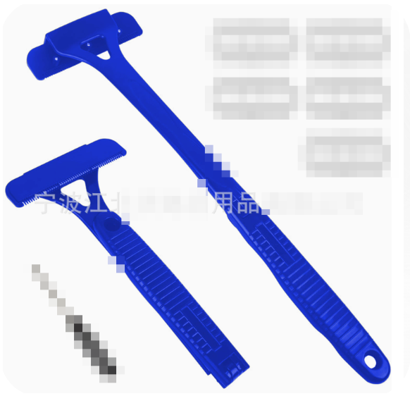 Foldable Long-Handle Back Shaver