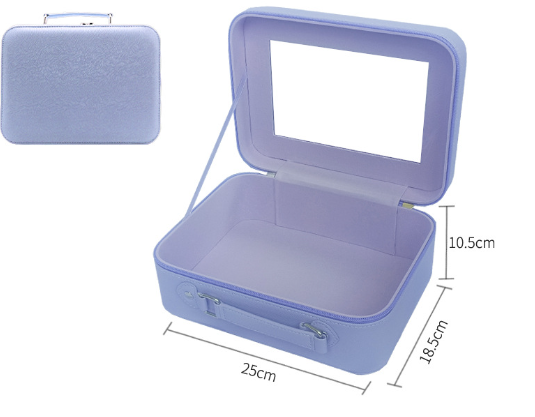 Portable Beauty Case with Mirror