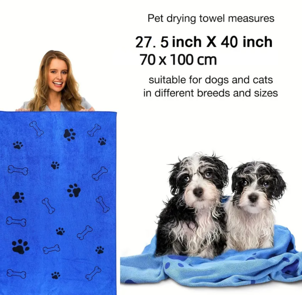Microfibre Bath Towel — 60 × 100 cm