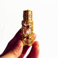 Gold-Finish Fragrance Bottle — 3 ml