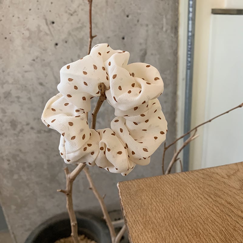 Printed Hair Scrunchie