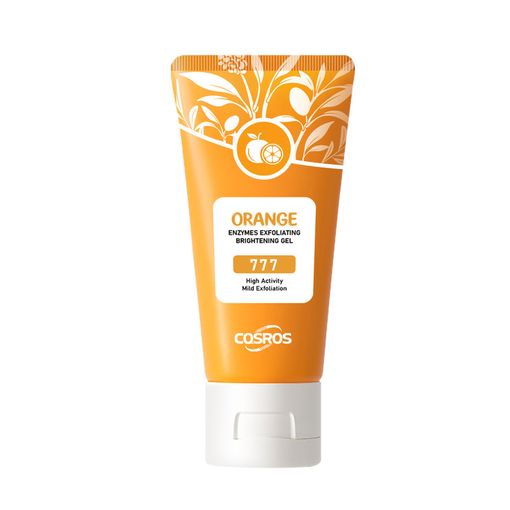 Gel exfoliant et blanchissant à l'orange pour les soins de la peau