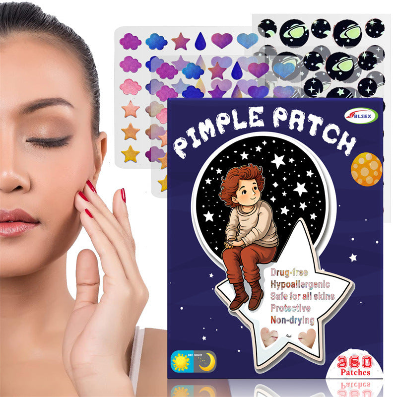 Star Hydrocolloid Pimple Patches — 360 Pack