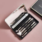 Pocket Makeup Brush & Mirror Set