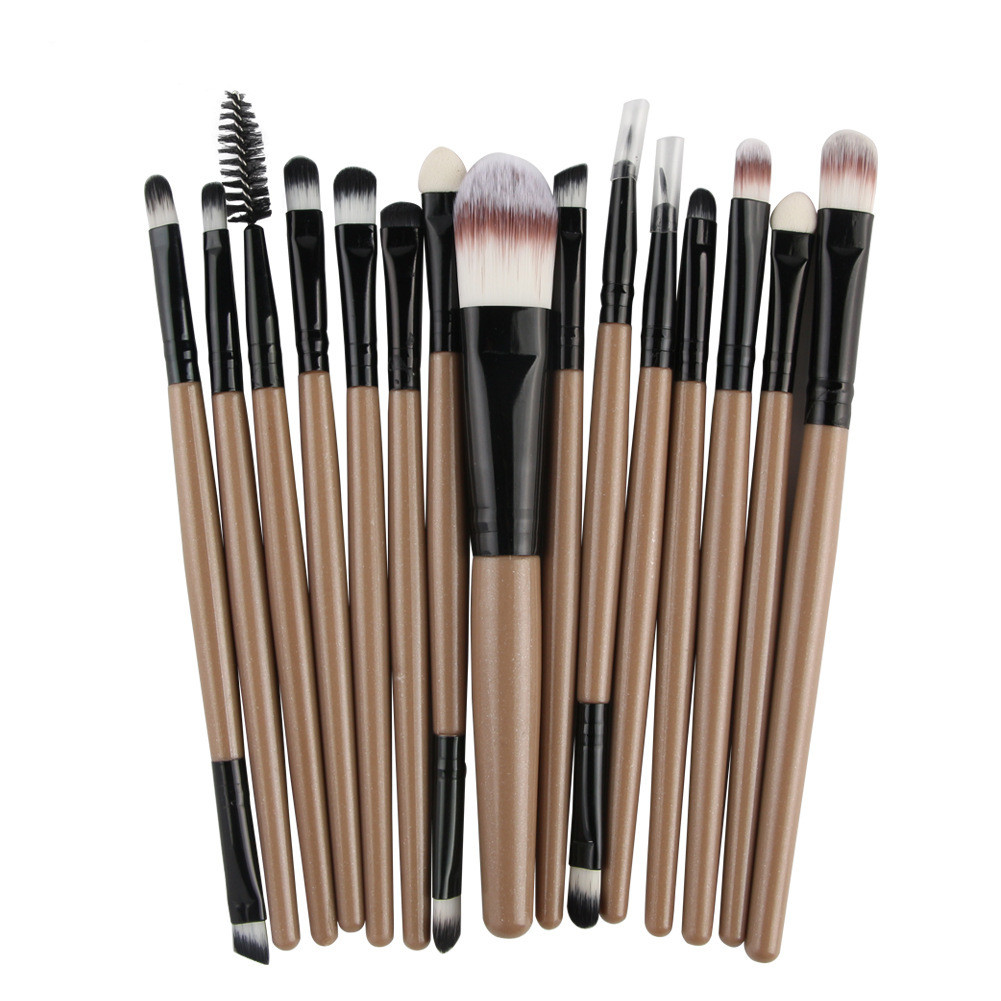 Makeup Brush Collection — 15 Pieces