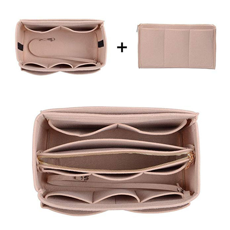 Felt Makeup Storage Tote