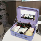 Portable Beauty Case with Mirror