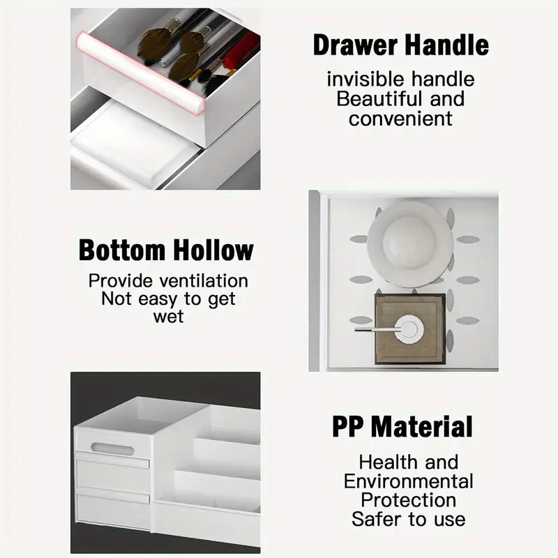 Desktop Beauty Drawer Organiser