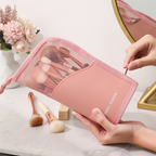 Upright Makeup Brush Storage Bag