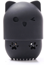 Cat-Shaped Makeup Sponge Case