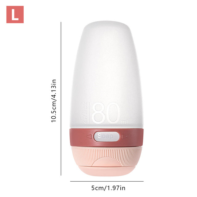 Refillable Silicone Travel Bottle