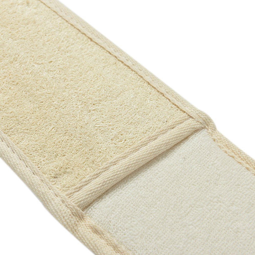 Loofah Back Scrubbing Strap