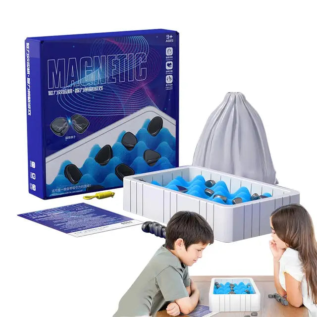 チェス盤ゲーム磁気エフェクト