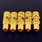 Gold-Finish Fragrance Bottle — 3 ml