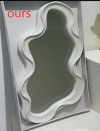 Cloud & Wave Vanity Mirror