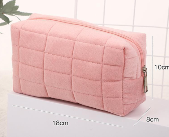 Korean Style Soft Cloud Makeup Bag