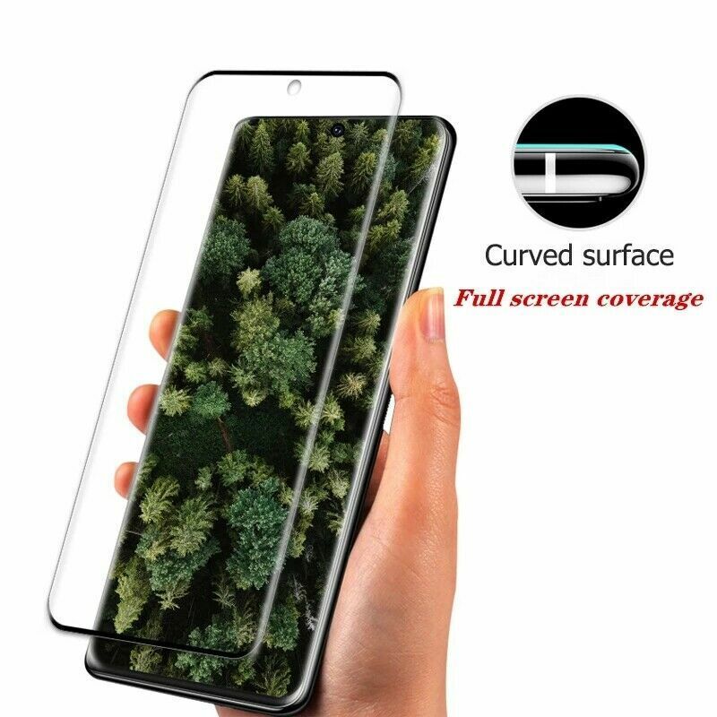 3個パック - Samsung Galaxy S21 PLUS ULTRA 強化ガラススクリーンプロテクター 透明