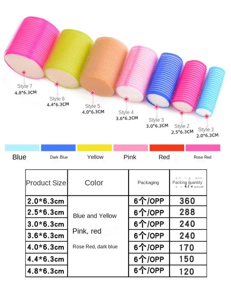 Heatless Self-Grip Curlers