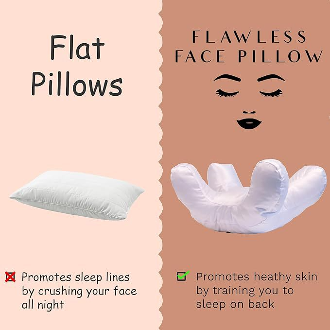 SilkGlow Beauty Sleep Pillow