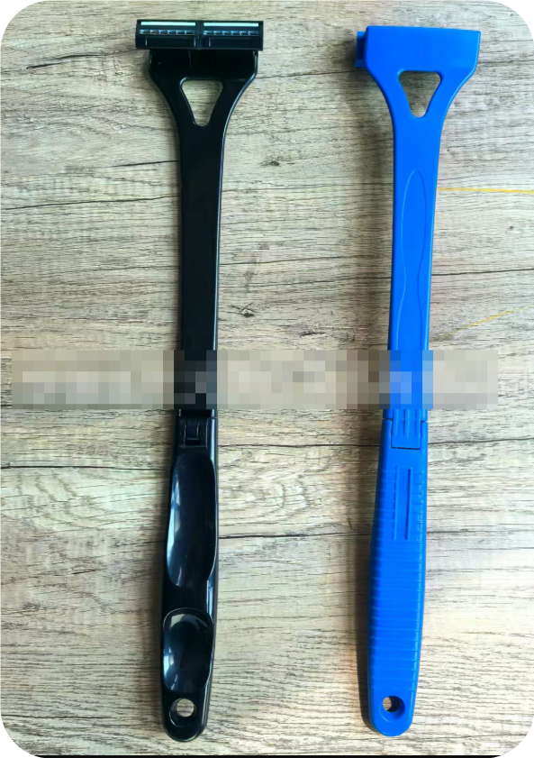 Foldable Long-Handle Back Shaver