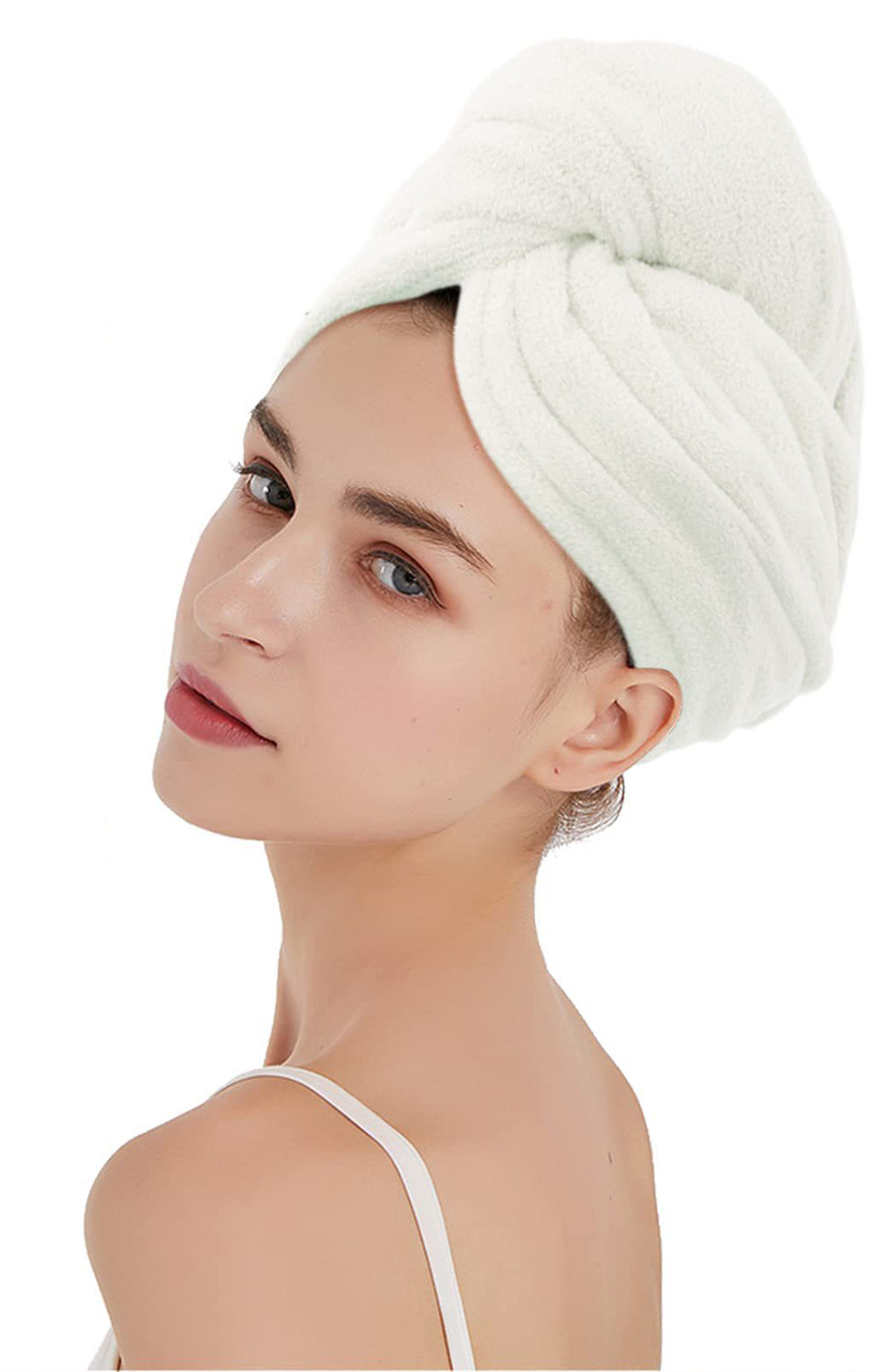 Coral Fleece Hair Towel Wrap