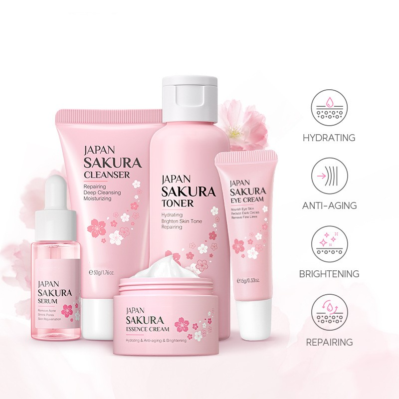 Sakura Skincare Set