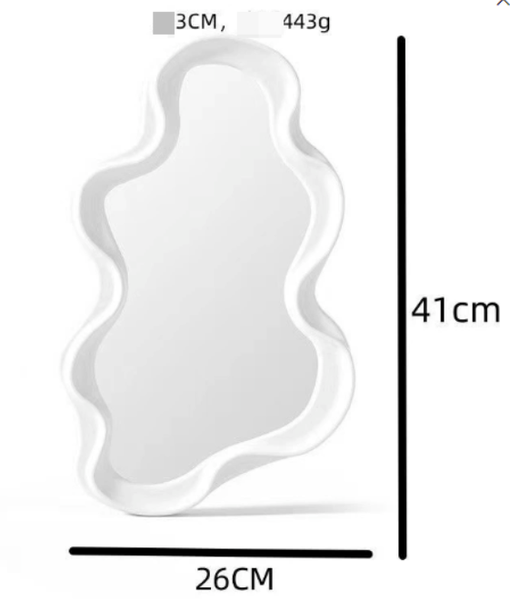 Cloud & Wave Vanity Mirror
