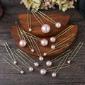Bridal Hair Accessories, Pearl U-Shaped Hair Pins