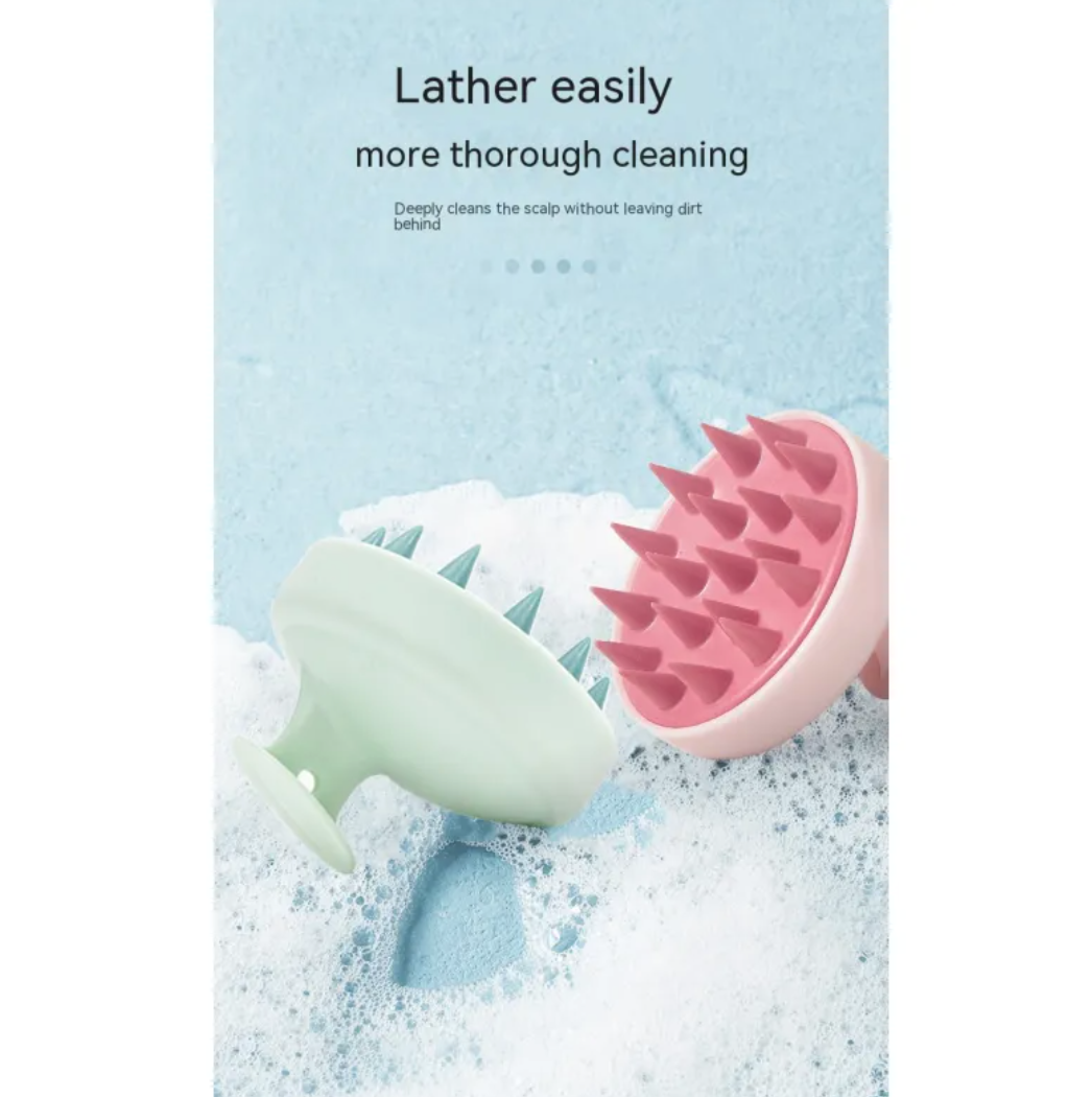 Silicone Shampoo & Scalp Brush