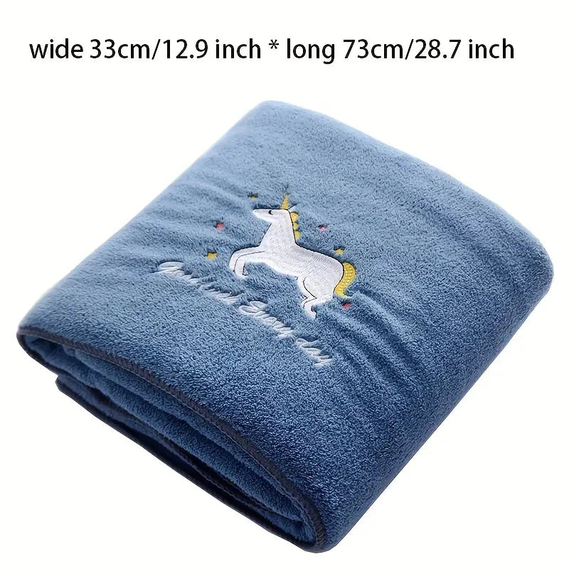 Cotton Quick Drying Hair Towel Wrap - 1 Piece